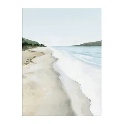 Lumaprints Crash Into Me Ii Canvas Art In Blue