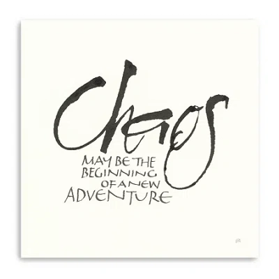 Lumaprints Daily Saying Ii Giclee Canvas Art In Black