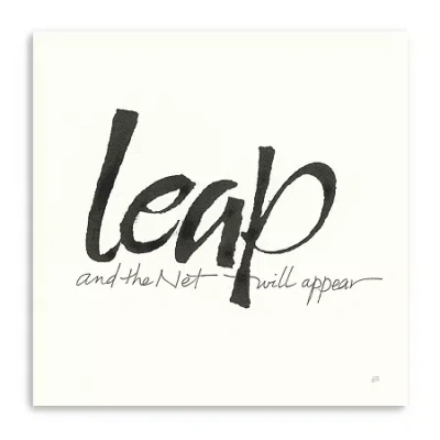 Lumaprints Daily Saying Viii Giclee Canvas Art In Black