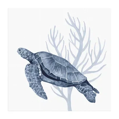 Lumaprints Deep Blue Sea Xviii Coastal Canvas Art