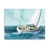 Lumaprints Delray Sail Canvas Art In Blue