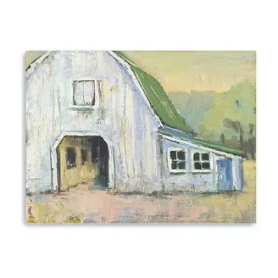 Lumaprints Eagle Rock Farm Giclee Canvas Art In Green