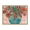 Lumaprints Elegance Bouquet Framed Canvas Art In Red