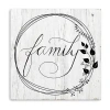Lumaprints Family Giclee Canvas Art In Gray