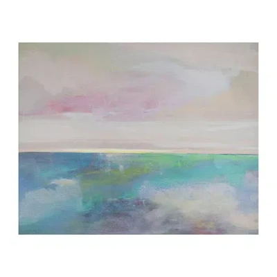 Lumaprints Fog Series Untitled Canvas Art In Pink