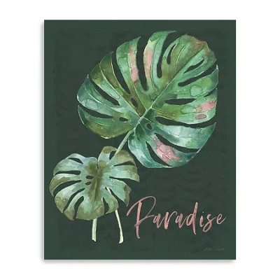 Lumaprints From The Jungle Viii Dark Giclee Canvas Art In Green