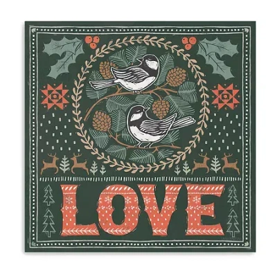 Lumaprints Frosty Forest Iii Canvas Art In Green