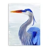 Lumaprints Great Blue I Giclee Canvas Art In Blue