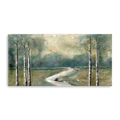 Lumaprints Green Landscape Canvas Art In Multi