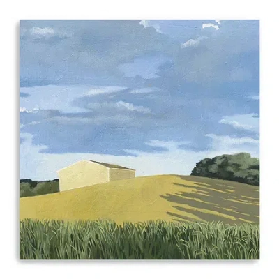 Lumaprints Helgers Giclee Canvas Art In Blue