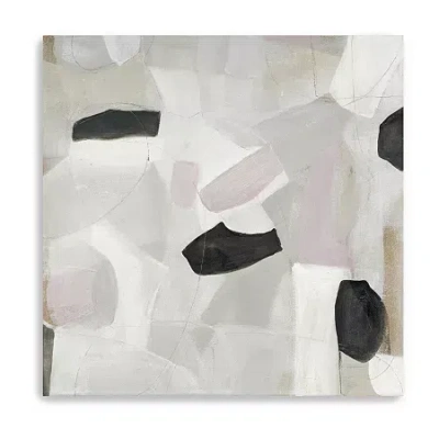 Lumaprints Impressions Take I Canvas Giclee Canvas Art In Silver