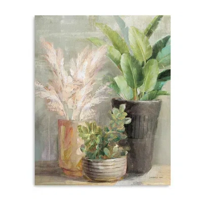 Lumaprints Indoor Garden Iii Canvas Art In Green