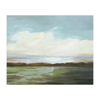 Lumaprints Land Vi Traditional Canvas Art In Green