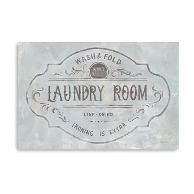 Lumaprints Laundry Day Viii Canvas Art In Gray