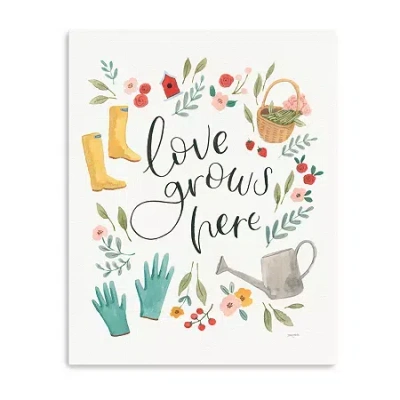 Lumaprints Life In Full Bloom Ii Canvas Art In White