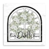 Lumaprints Love Dwells Here Giclee Canvas Art In White
