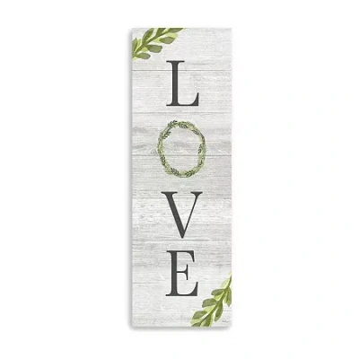 Lumaprints Love Giclee Canvas Art In Sand