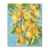 Lumaprints Lovely Lemon Giclee Canvas Art In Yellow