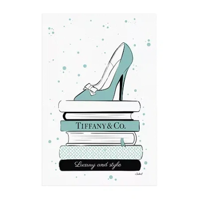 Lumaprints Luxury Style Modern Canvas Art In Blue