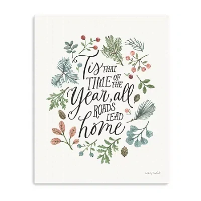 Lumaprints Magical Winterland Viii Canvas Art In White