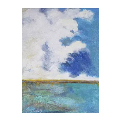 Lumaprints Mistrall Canvas Art In Blue