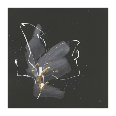 Lumaprints Modern Flower Ill Canvas Art In Black