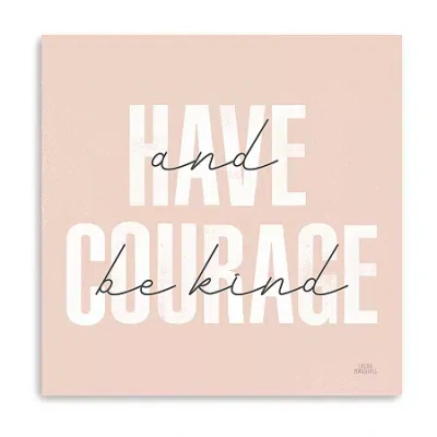 Lumaprints Morning Affirmations I Giclee Canvas Art In Pink