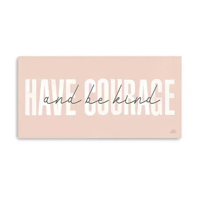 Lumaprints Morning Affirmations I Panel Giclee Canvas Art In Pink