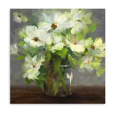 Lumaprints Nasturtiums Ii Canvas Art In Green