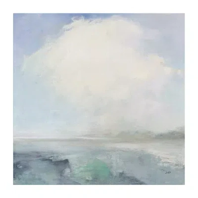 Lumaprints Near The Point Canvas Art In Blue