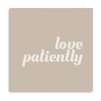 Lumaprints Please Ii Giclee Canvas Art In Brown