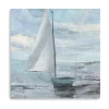 Lumaprints Silver Sail Giclee Canvas Art In Blue