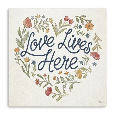 Lumaprints Spiced Petals Vii Giclee Canvas Art In Pink