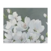 Lumaprints Spring Apple Blossoms Canvas Art In White