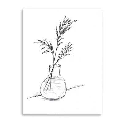 Lumaprints Still Moments V Giclee Canvas Art In White