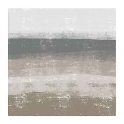 Lumaprints Striped Abstract Ii Canvas Art In Sand