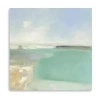 Lumaprints Summer Coastline Giclee Canvas Art In Blue