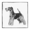Lumaprints Terrier Traditional Canvas Art In Black