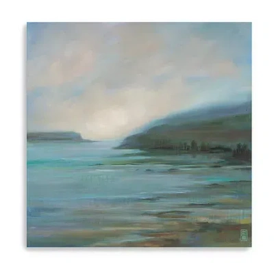 Lumaprints The Voyage Giclee Canvas Art In Blue