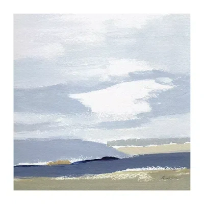 Lumaprints This Land I Canvas Art In Blue