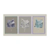 Lumaprints Three Botanicals I Modern Canvas Art In Sand