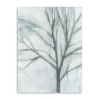 Lumaprints Tree With White Sky I Giclee Canvas Art In Blue