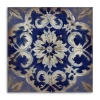 Lumaprints Turkish Tiles Xi Giclee Canvas Art In Blue