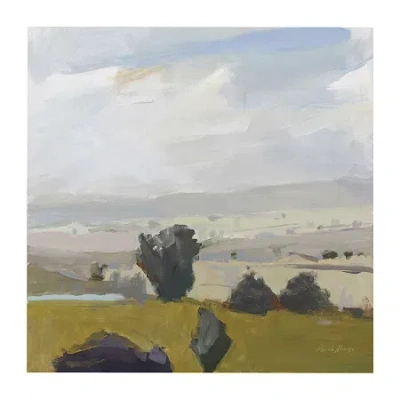 Lumaprints View Of The Valley Canvas Giclee Canvas Art In Blue