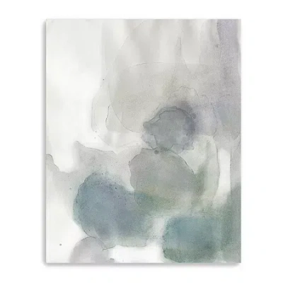 Lumaprints Water Rock 1 Giclee Canvas Art In Blue