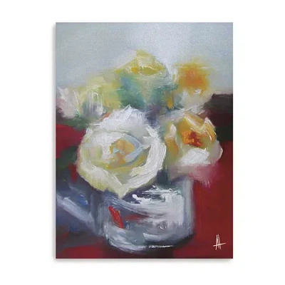 Lumaprints Wild Roses Ii Giclee Canvas Art In Multi
