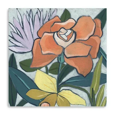 Lumaprints Window Box Garden I Giclee Canvas Art In Multi