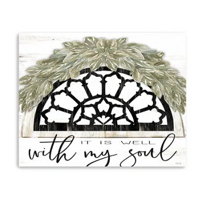 Lumaprints With My Soul Giclee Canvas Art In White