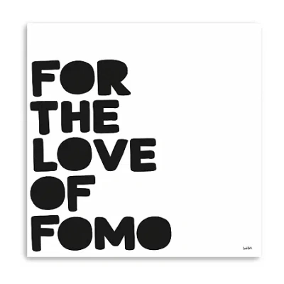 Lumaprints Xennials Ii Giclee Canvas Art In Black