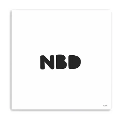 Lumaprints Xennials Ix Giclee Canvas Art In Black